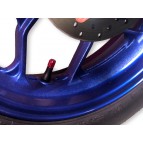 จุกลมรถยนตร์ รถจักรยานยนต์ alumania FULL BILLET AIR VALVE CAP (4 ชิ้น)